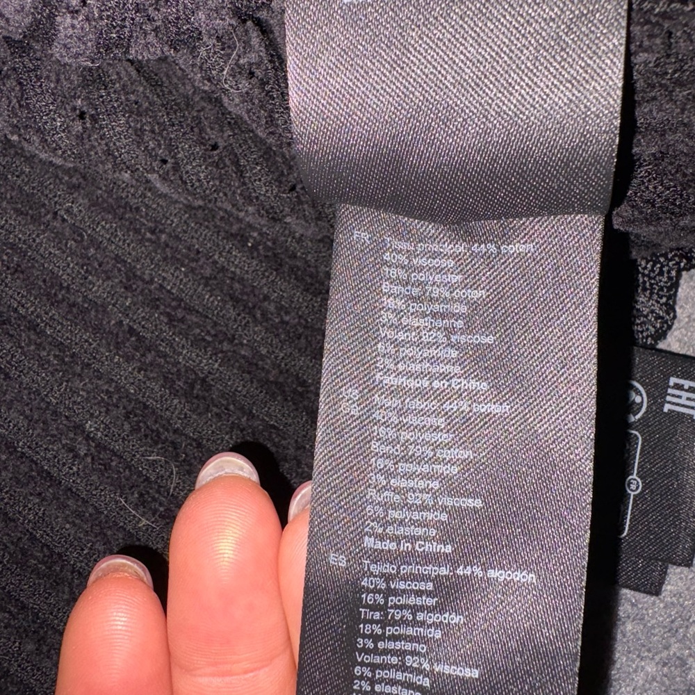 Sandro Black Textured Cardigan - Picture 10 of 13